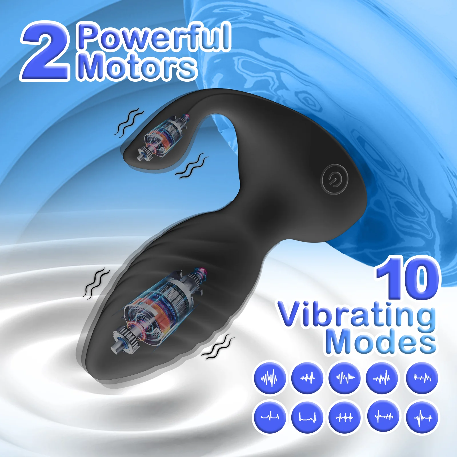Anal Vibrating Butt Plug - Image 3