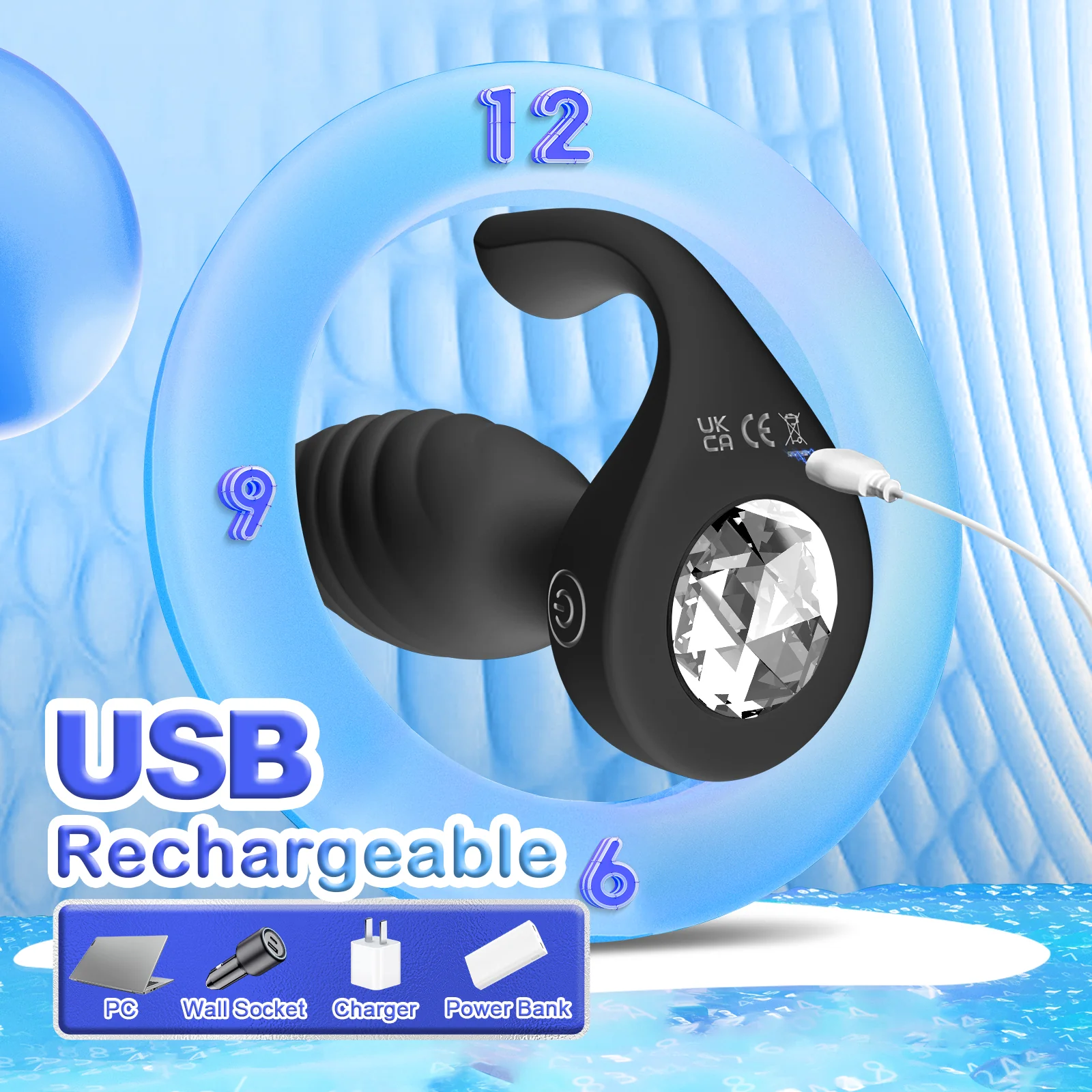 Anal Vibrating Butt Plug - Image 5