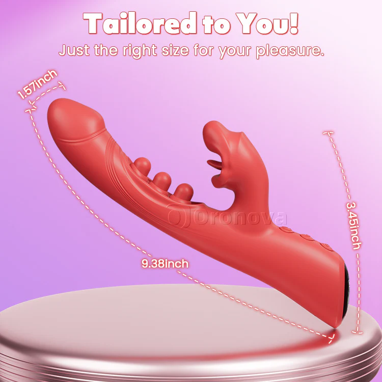 3-in-1 Kissing and Triple-Tap Vibrator – Clit & G-Spot Pleasure - Image 9