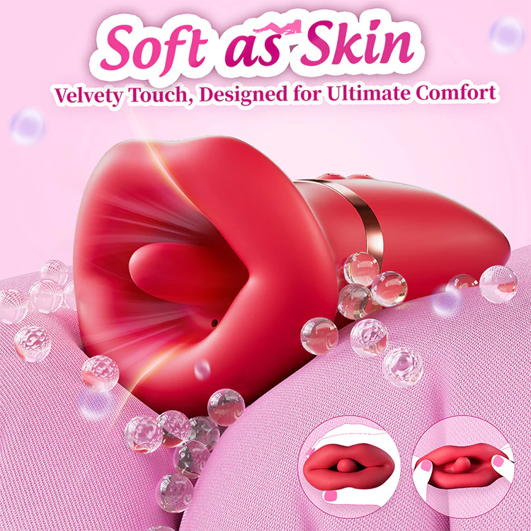 3-in-1 Mouth Vibrator – Suction, Licking & Vibration - Image 3