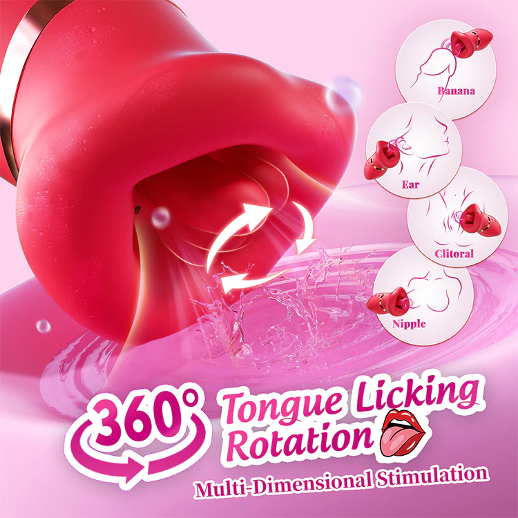 3-in-1 Mouth Vibrator – Suction, Licking & Vibration - Image 5