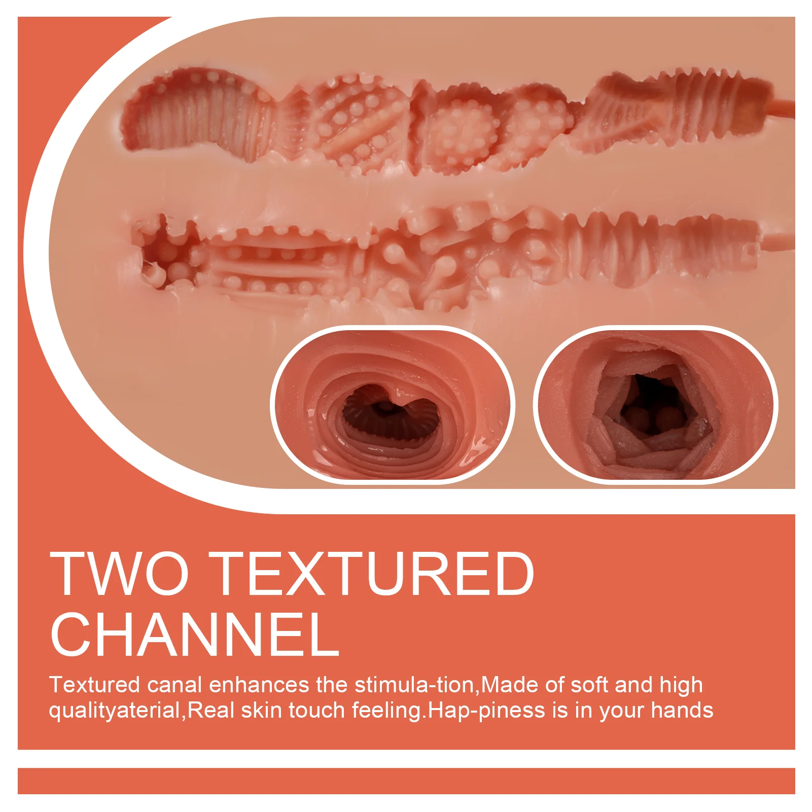 42.3 LB Female Torso Doll with Intense Suction Sensation - Image 3