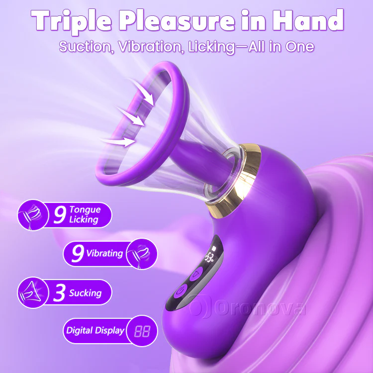 5-in-1  Sucking Vibrator with LCD Display - Image 6