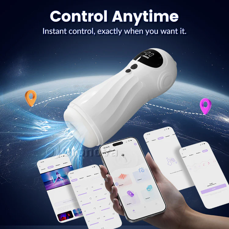 Automatic Male Masturbator - Suction Vibration & APP Remote Control - Image 4