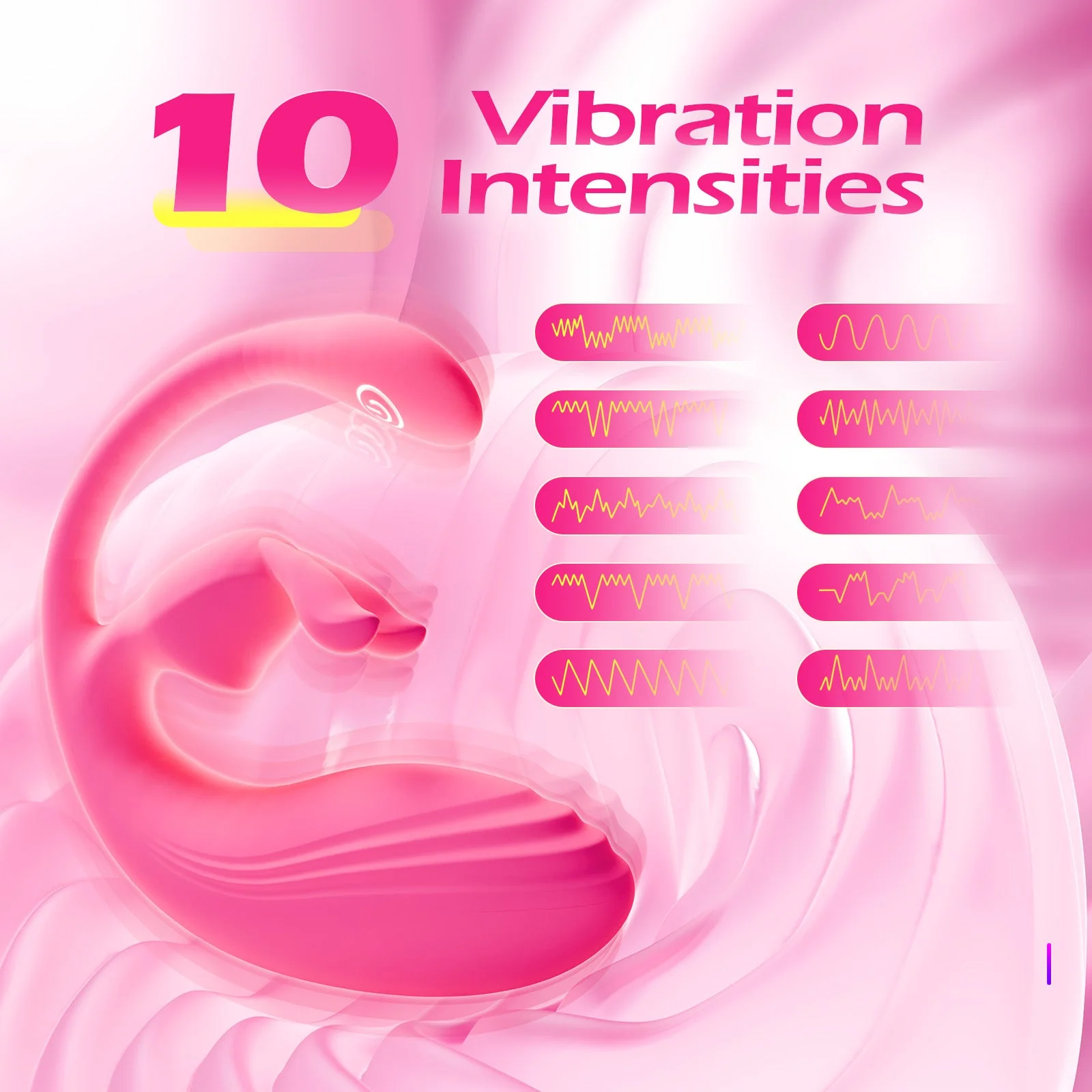 Clitoral Egg Vibrator - Dual Motors - Image 3