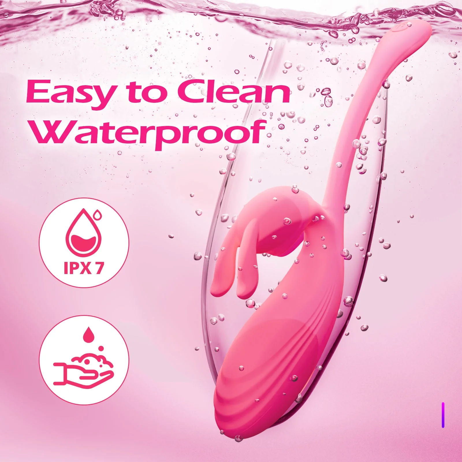 Clitoral Egg Vibrator - Dual Motors - Image 4