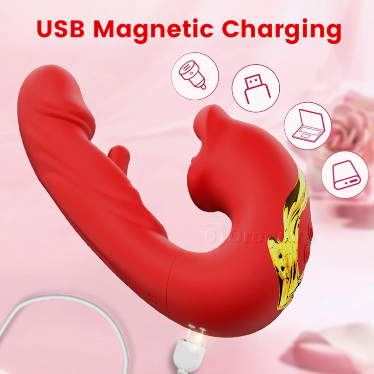 Flapping Clit Vibrator - Kissing Mouth & Vibration - Image 6