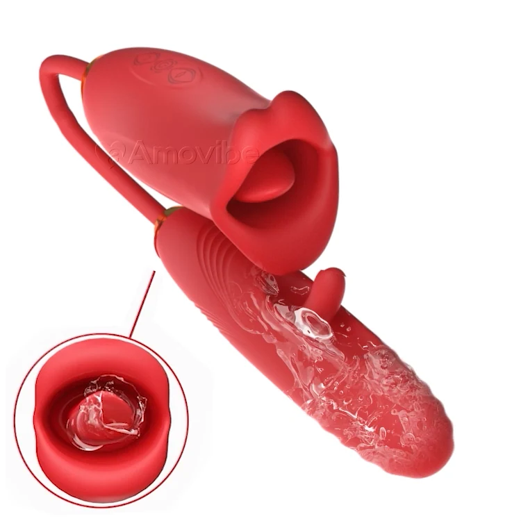 Flapping Clit Vibrator - Kissing Mouth & Vibration - Image 8