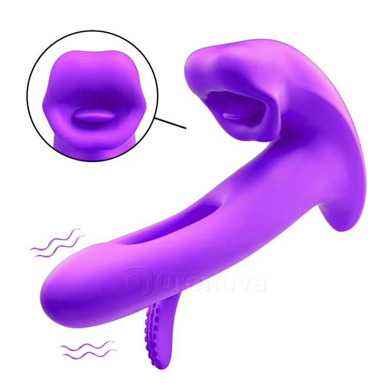 Flapping Clit Vibrator - Kissing Mouth & Vibration - Image 9