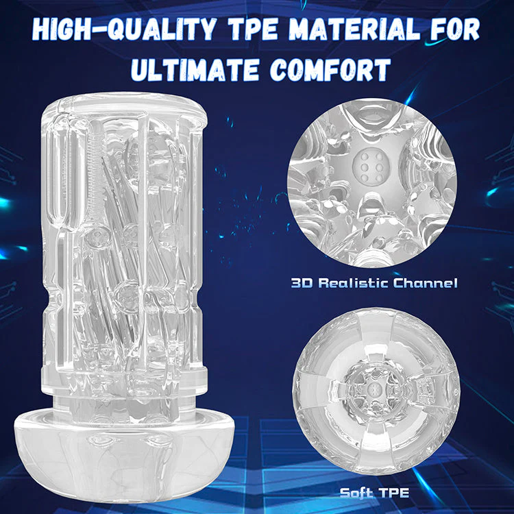 Auto Sucking Male Masturbator - Vibrating & Waterproof - Image 5