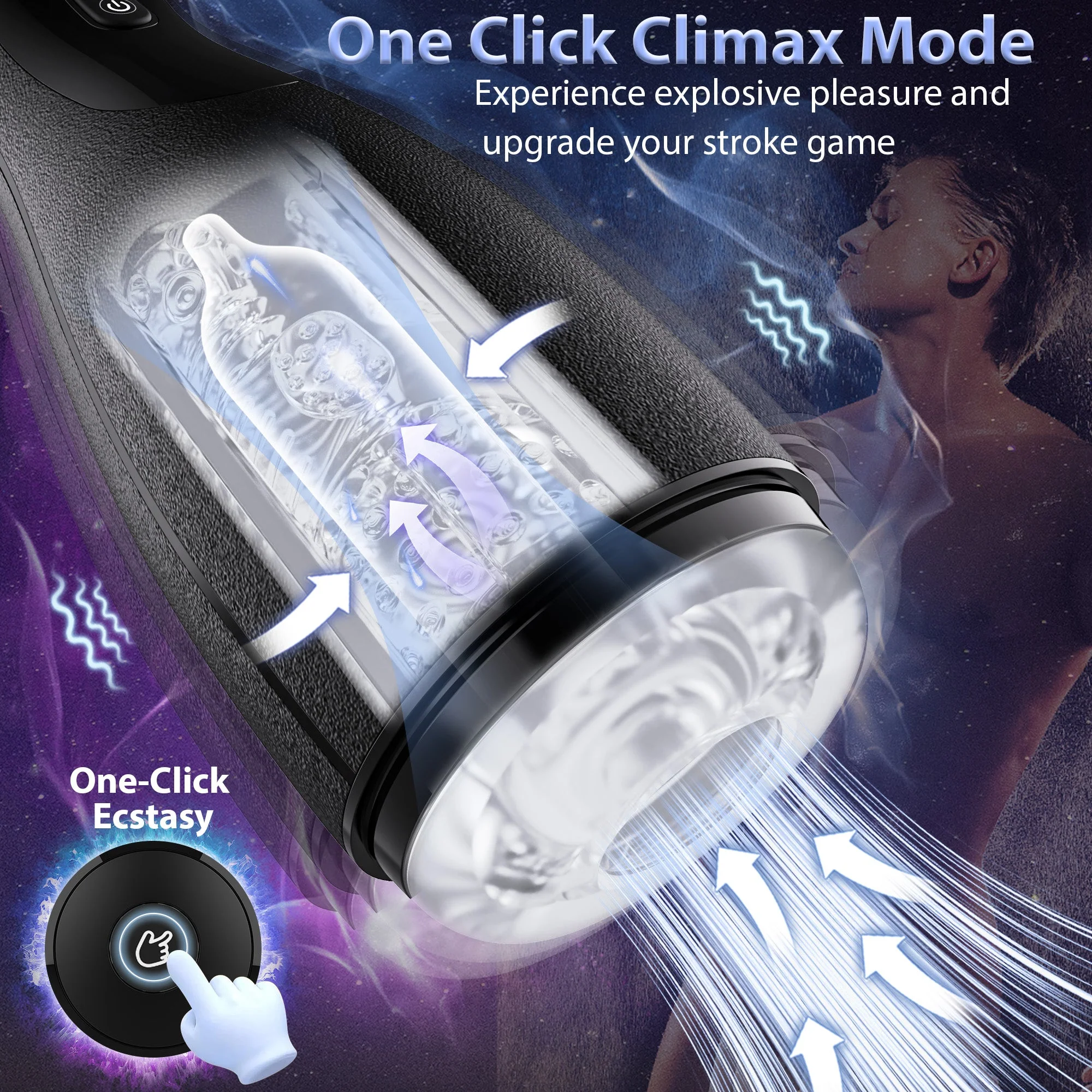 Masturbator Cup - Airbag Suction & Vibration - Image 5