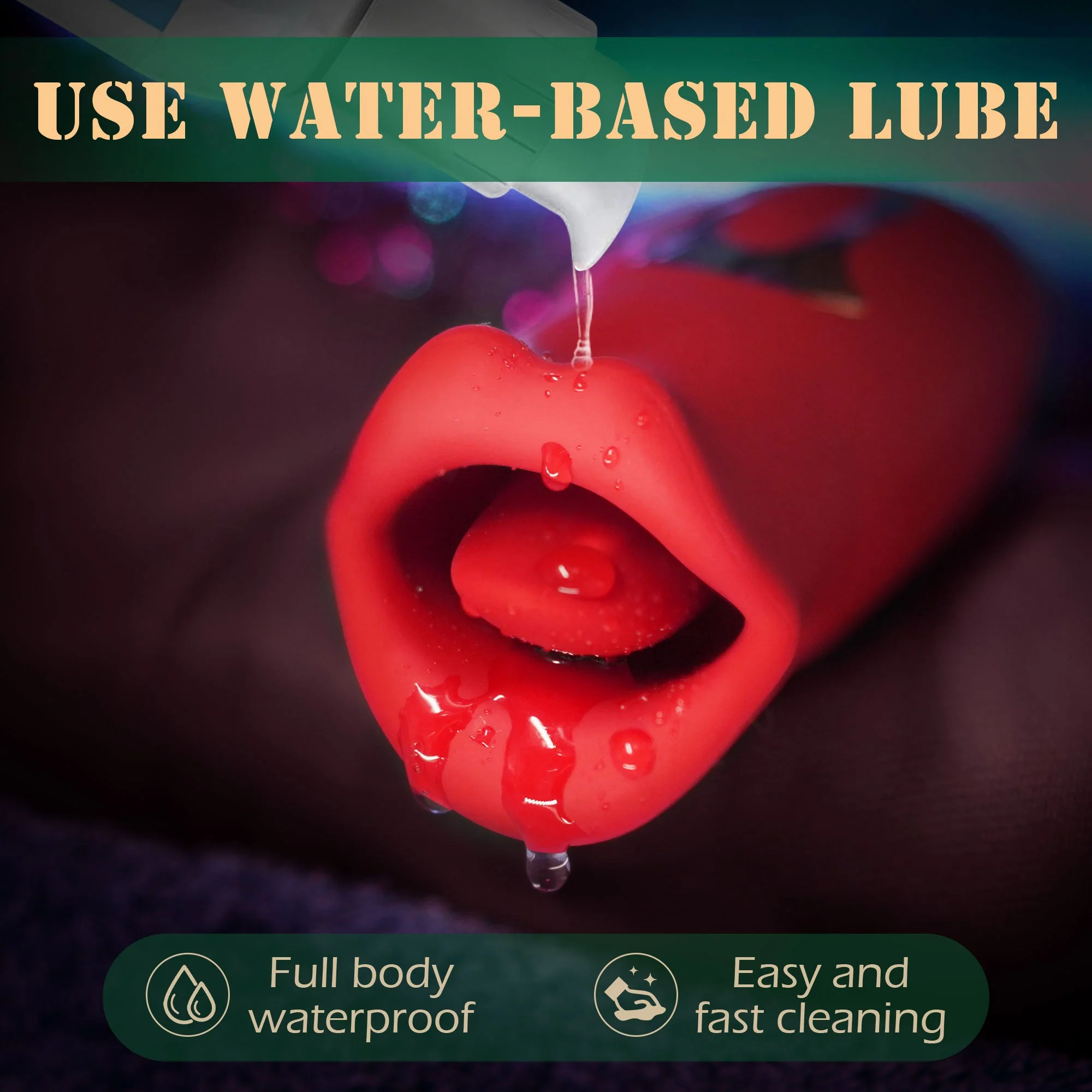 Kissing Sex Toy - Vibrating Tongue - Image 6