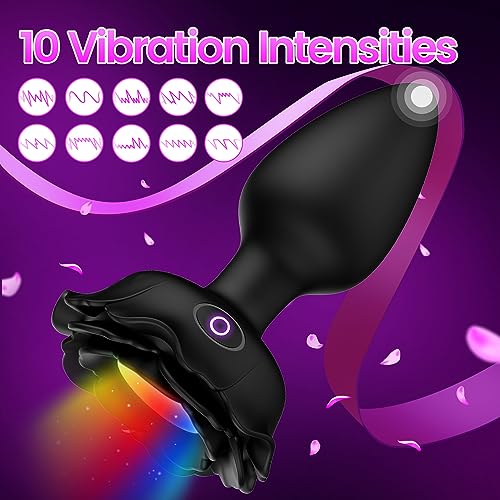 Color-Changing LED Butt Plug with Sensational Vibration - Image 6