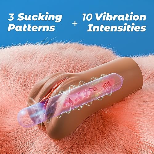 Male Masturbator with 3 Sucking Patterns and 10 Vibration Settings - Image 6