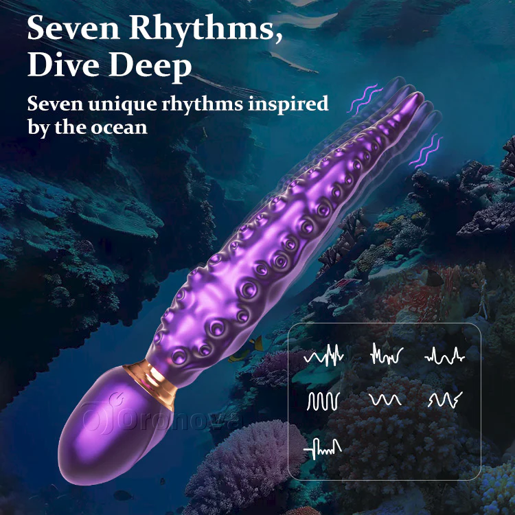 Octopus Tentacle Vibrator – Ideal for G-Spot & Nipple Stimulation - Image 4