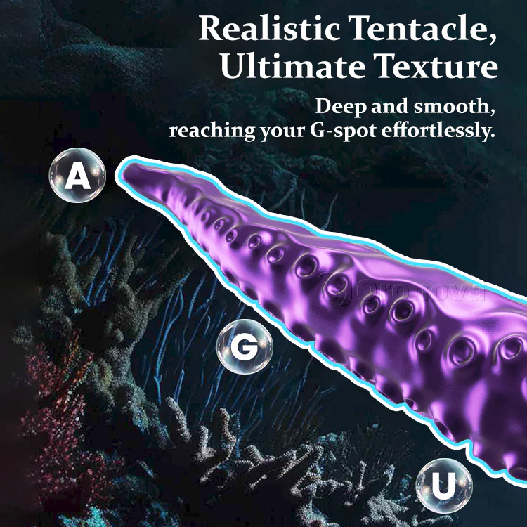 Octopus Tentacle Vibrator – Ideal for G-Spot & Nipple Stimulation - Image 6