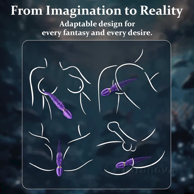 Octopus Tentacle Vibrator – Ideal for G-Spot & Nipple Stimulation - Image 7