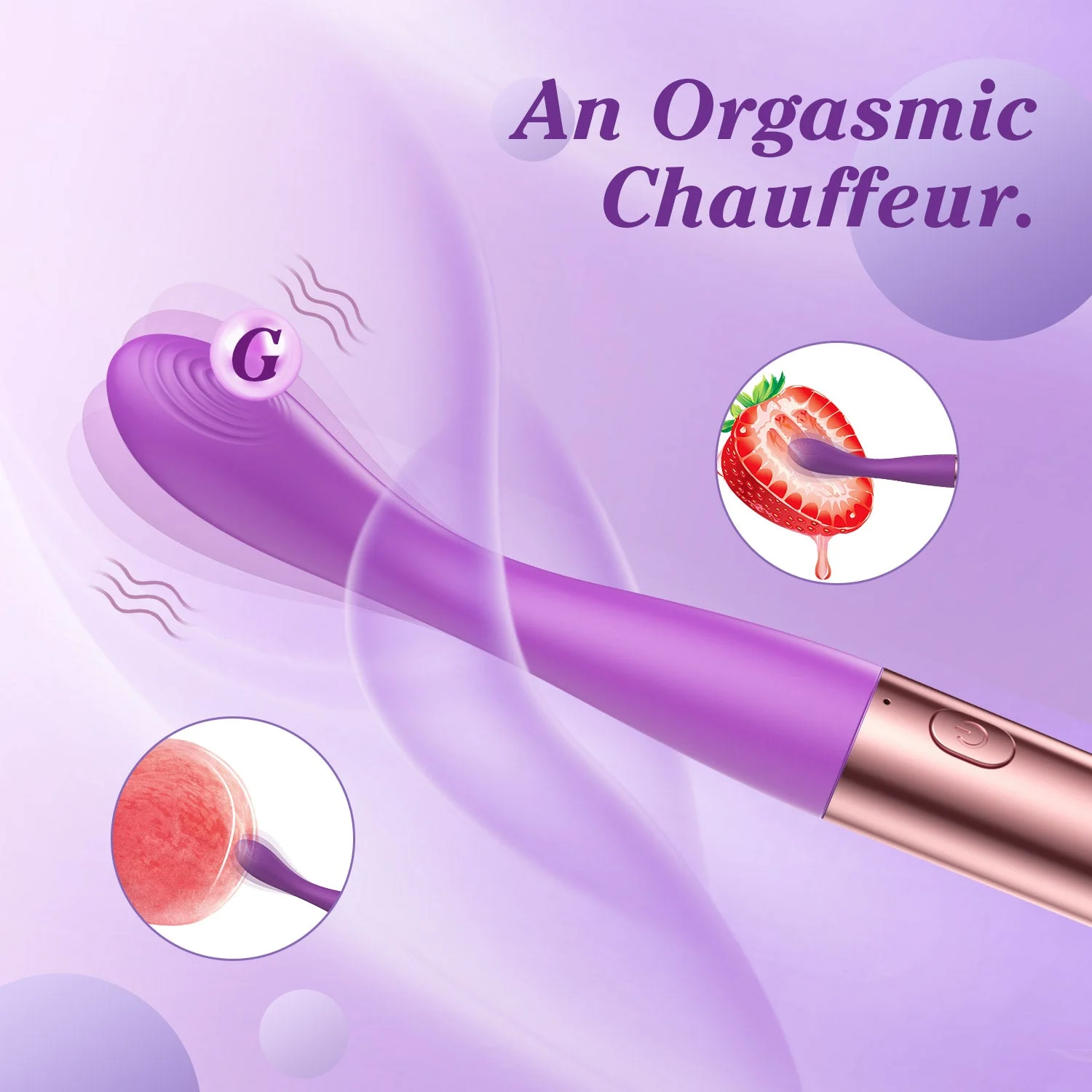 G Spot Wand Vibrator - Clitoris & Compact - Image 3