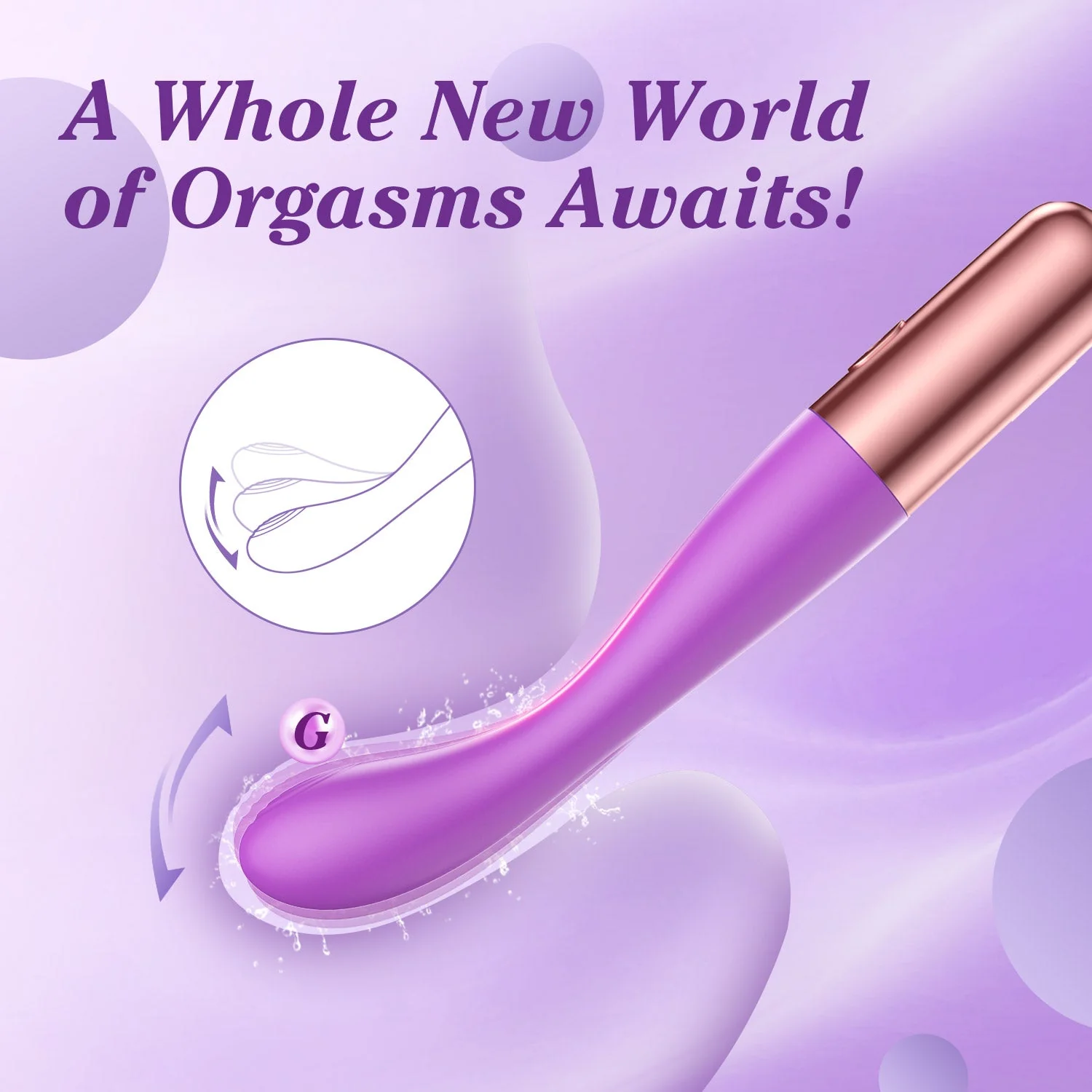 G Spot Wand Vibrator - Clitoris & Compact - Image 4