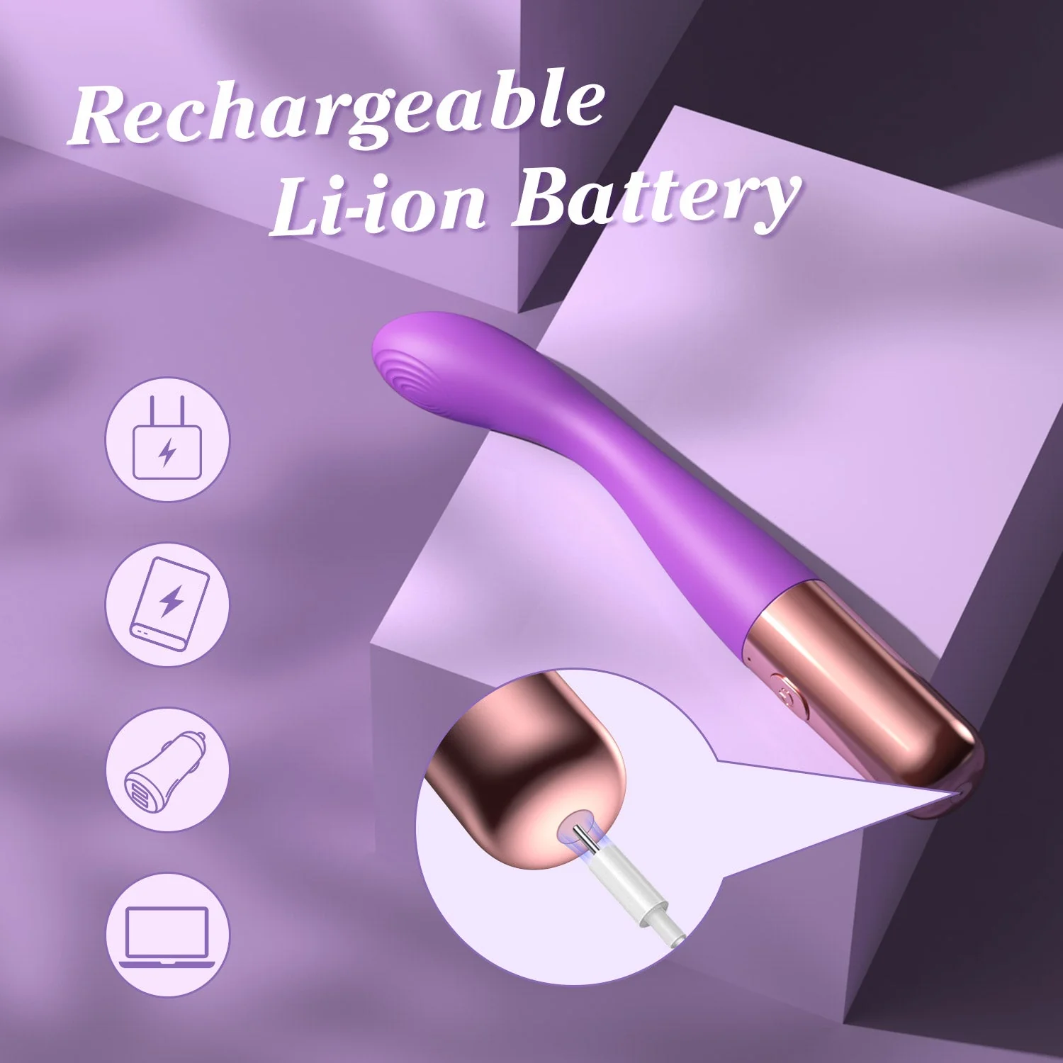 G Spot Wand Vibrator - Clitoris & Compact - Image 6