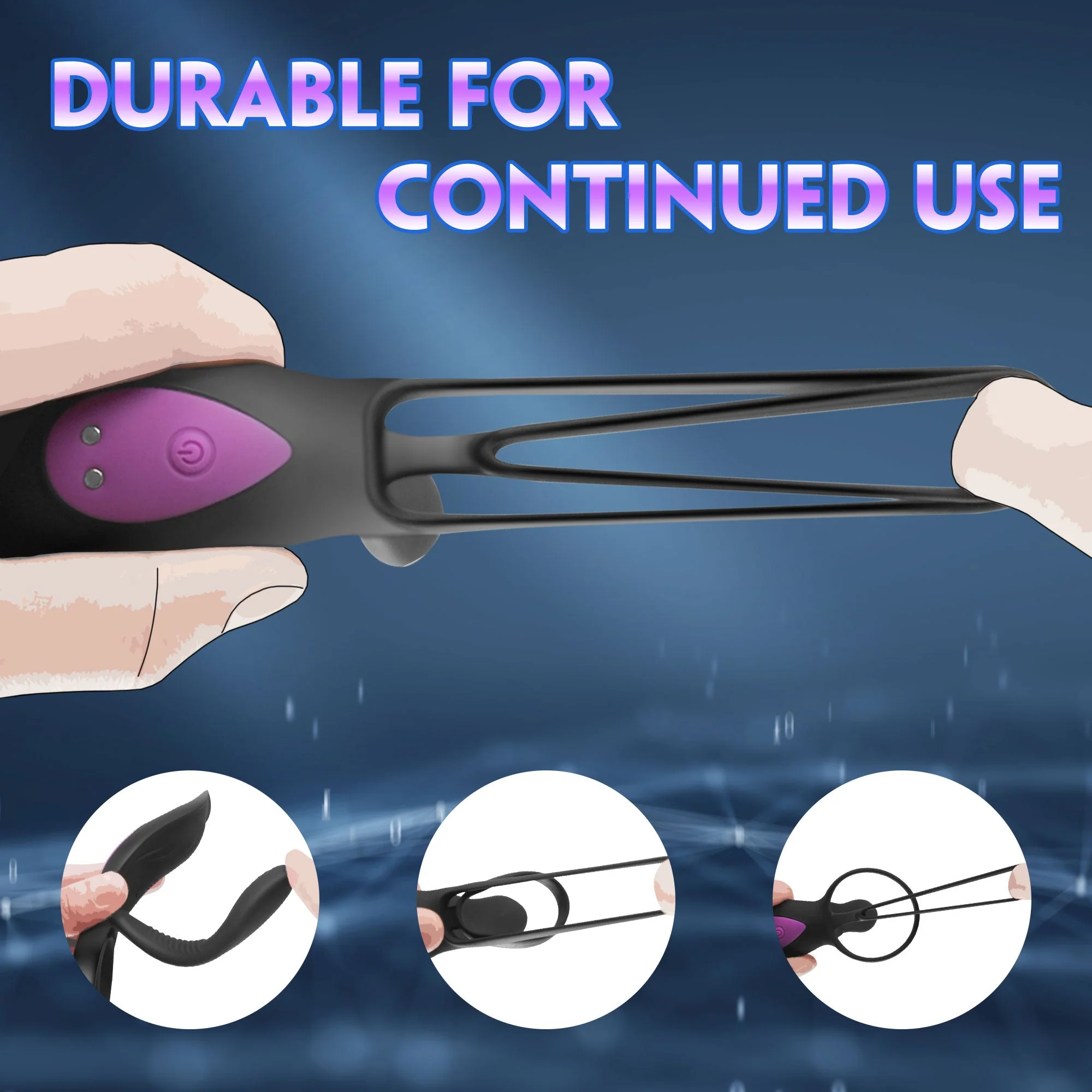 App Vibrating Cock Ring - Image 4