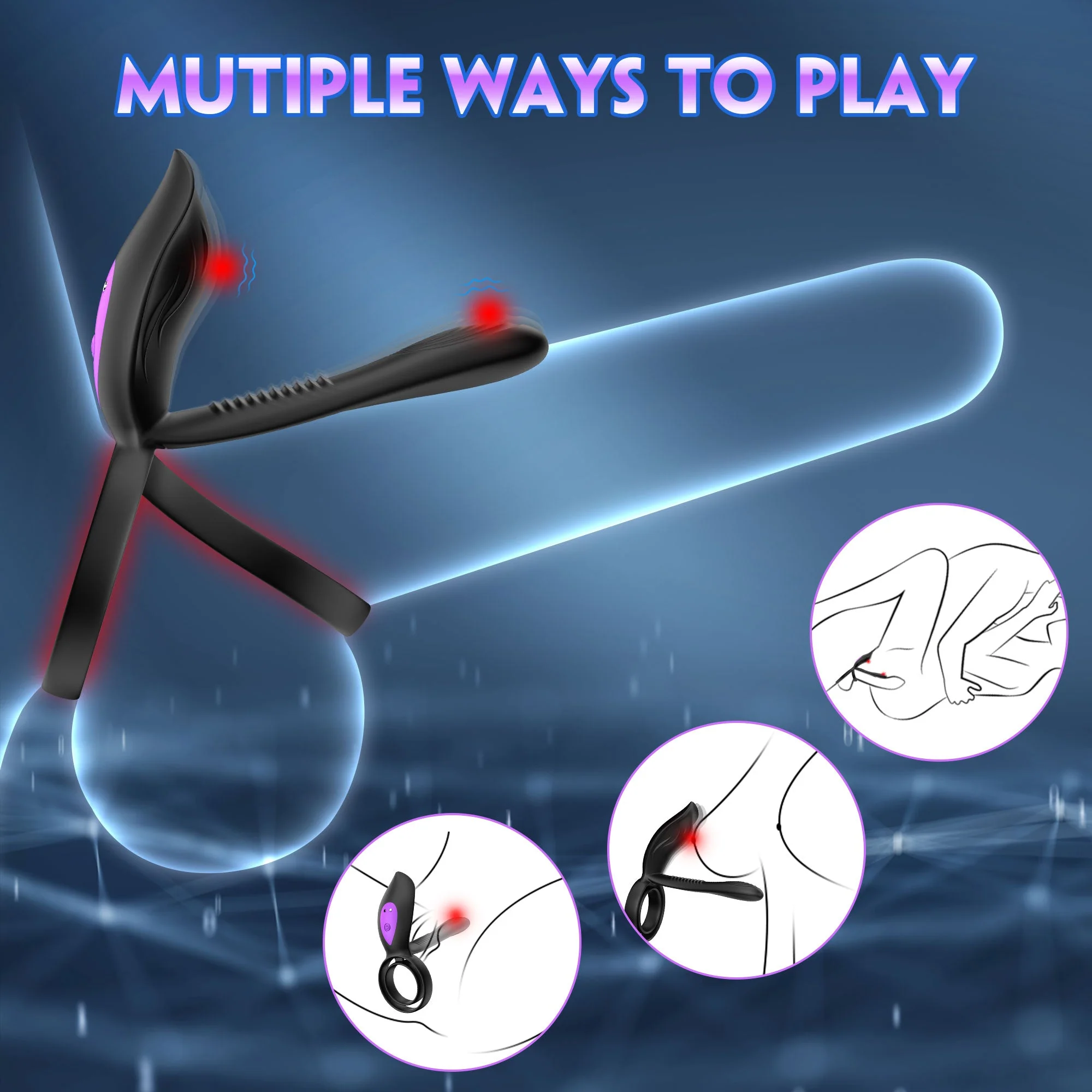 App Vibrating Cock Ring - Image 5