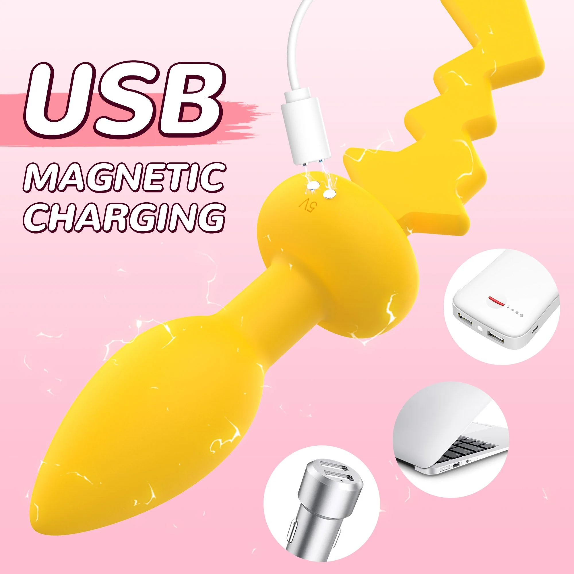 Remote Vibrating Anal Plug - Image 5