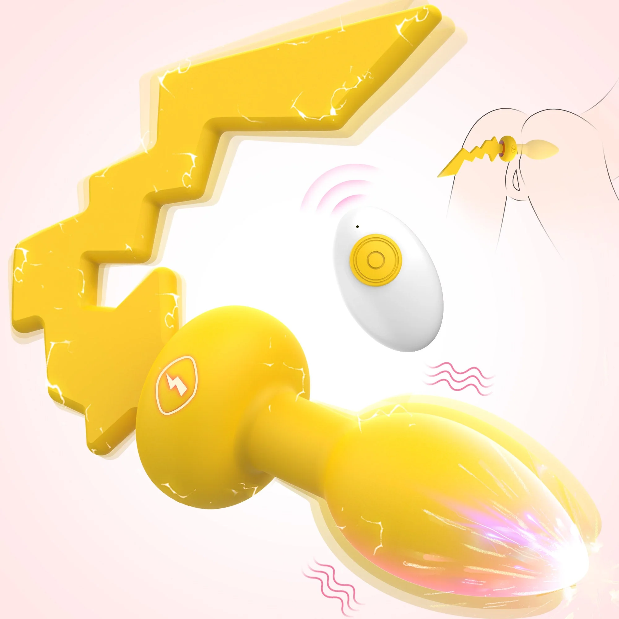 Remote Vibrating Anal Plug - Image 8