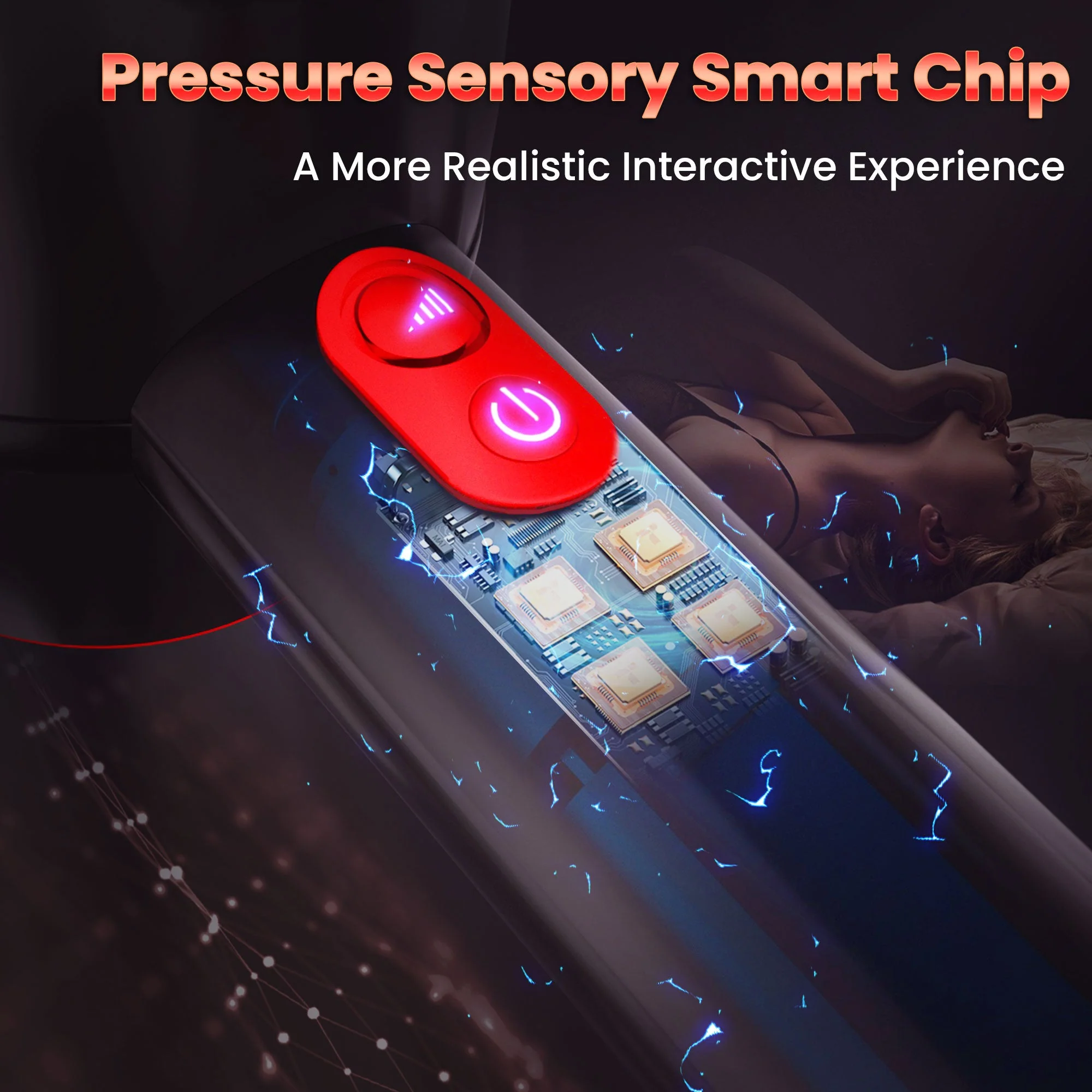 Auto Thrusting Male Masturbator - Vibrating & Handled - Image 4