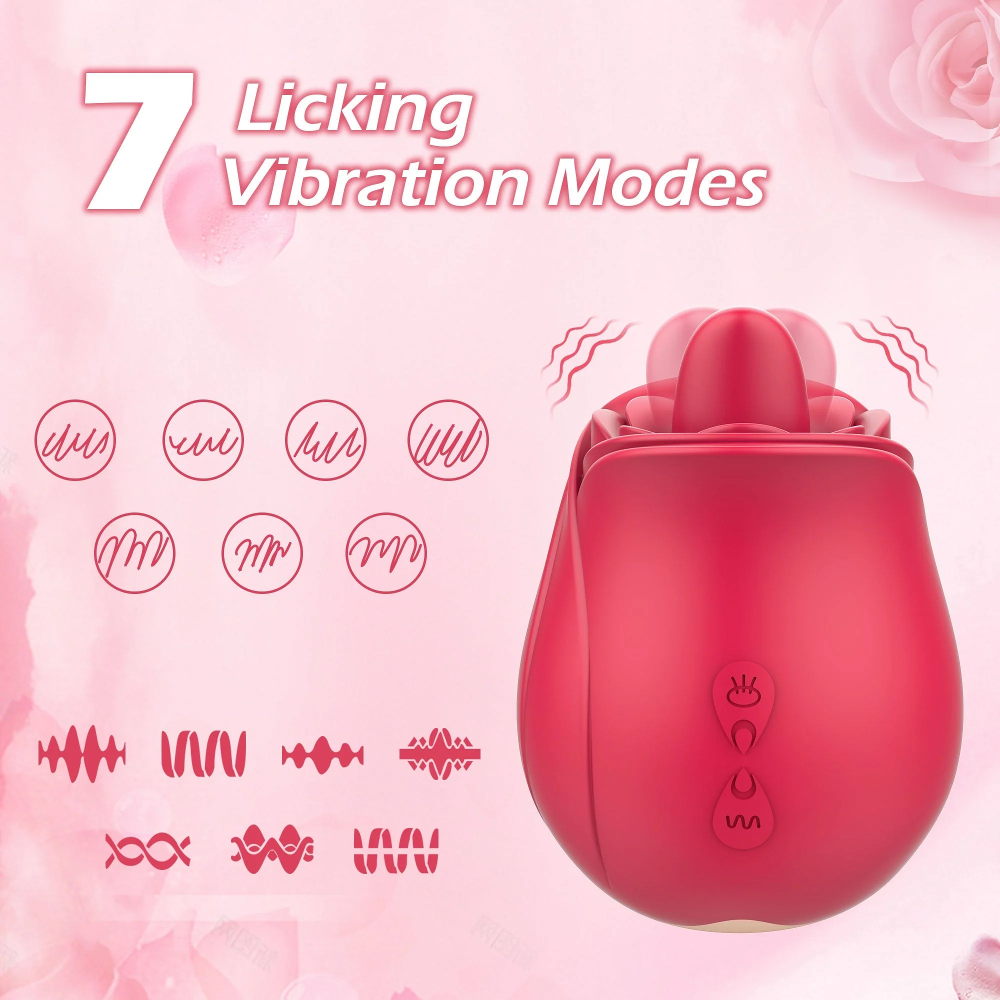 Rose Vibrator - Licking & Vibrating - Image 7