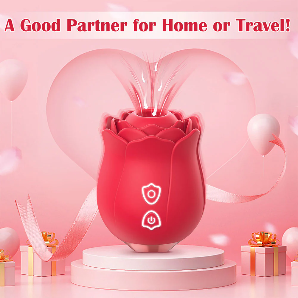 Rosebud Suction Stimulator with Rhythmic Tapping - Image 8