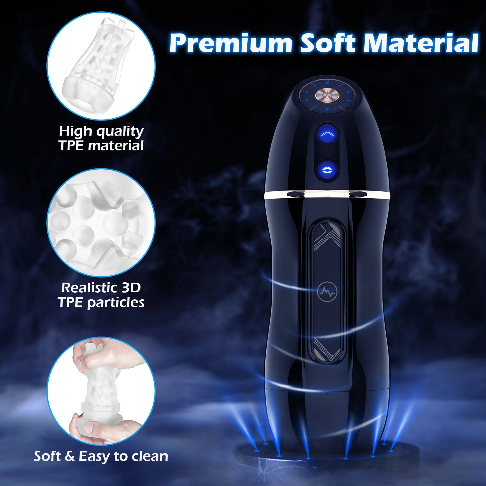 Auto Sucking Masturbator -10 Vibrations - Image 5